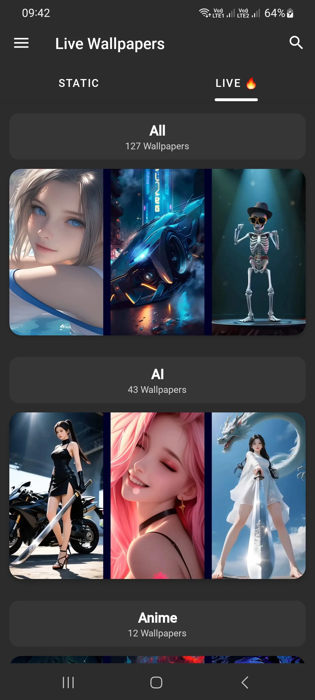 Blue Icon Pack screenshot